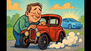 Carro elétrico ou a gasolina